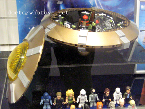Character Building Dalek Spaceship Set